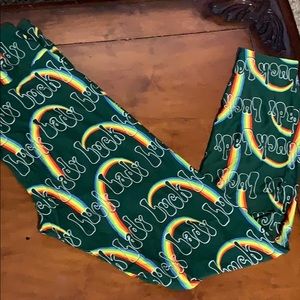 LuLaRoe St Patrick’s day leggings. 2019